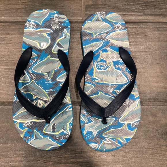 shark flip flops